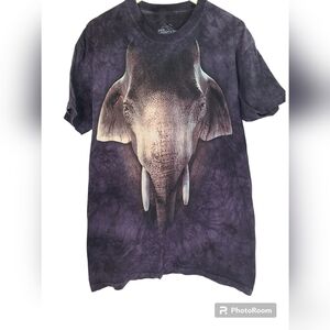 The Mountain T-Shirt Size Large- Elephant Tye Dye